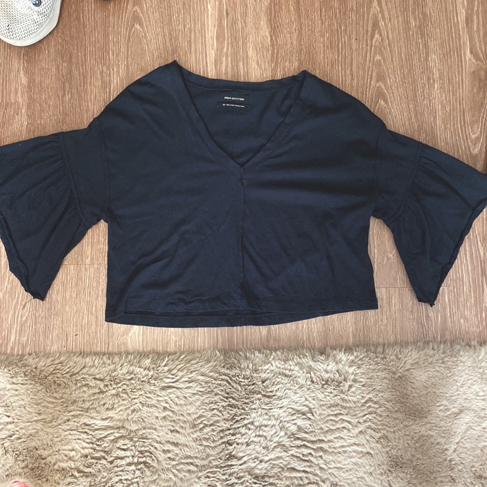 Urban Outfitters Black Crop Top